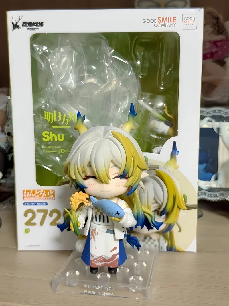 

Original Nendoron NO.2722 Arknights Shu Q Version Human Figures Anime Figures Model Collection Toys Gifts