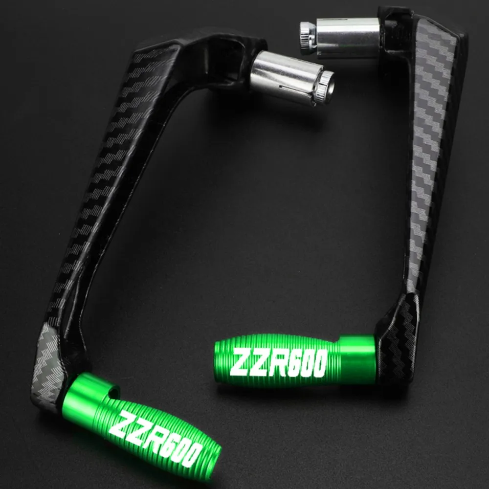 

FOR KAWASAKI ZZR600 ZZR 600 1990-2009 2008 2007 06 Hands Guard Brake Clutch Levers Protector 22mm Motorcycle CNC Handlebar Grips
