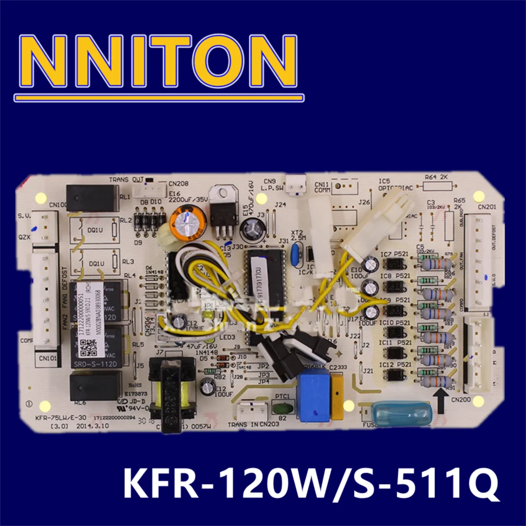 

New For Midea KFR-120W/S-511Q Air Conditioner Outdoor Unit Circuit PCB KFR-75LW/E-30 Computer Control Board Conditioning Parts