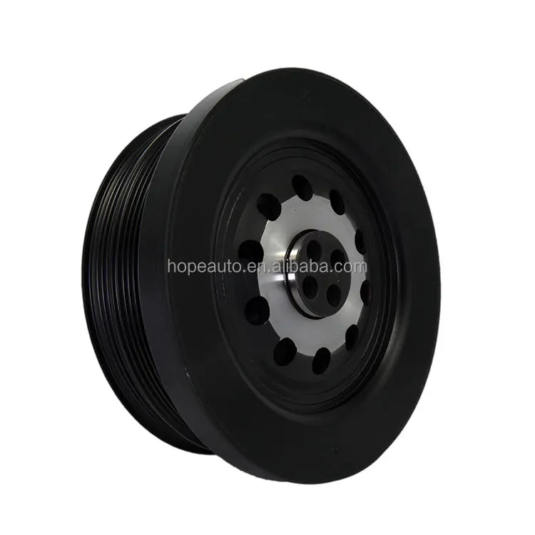 

11238511371 Crankshaft Belt Pulley For 1 3 5 7 X3 X5 X6 E46 E53 E60 E61 E63 E70 E90 335D M57 11237788611 11237793593