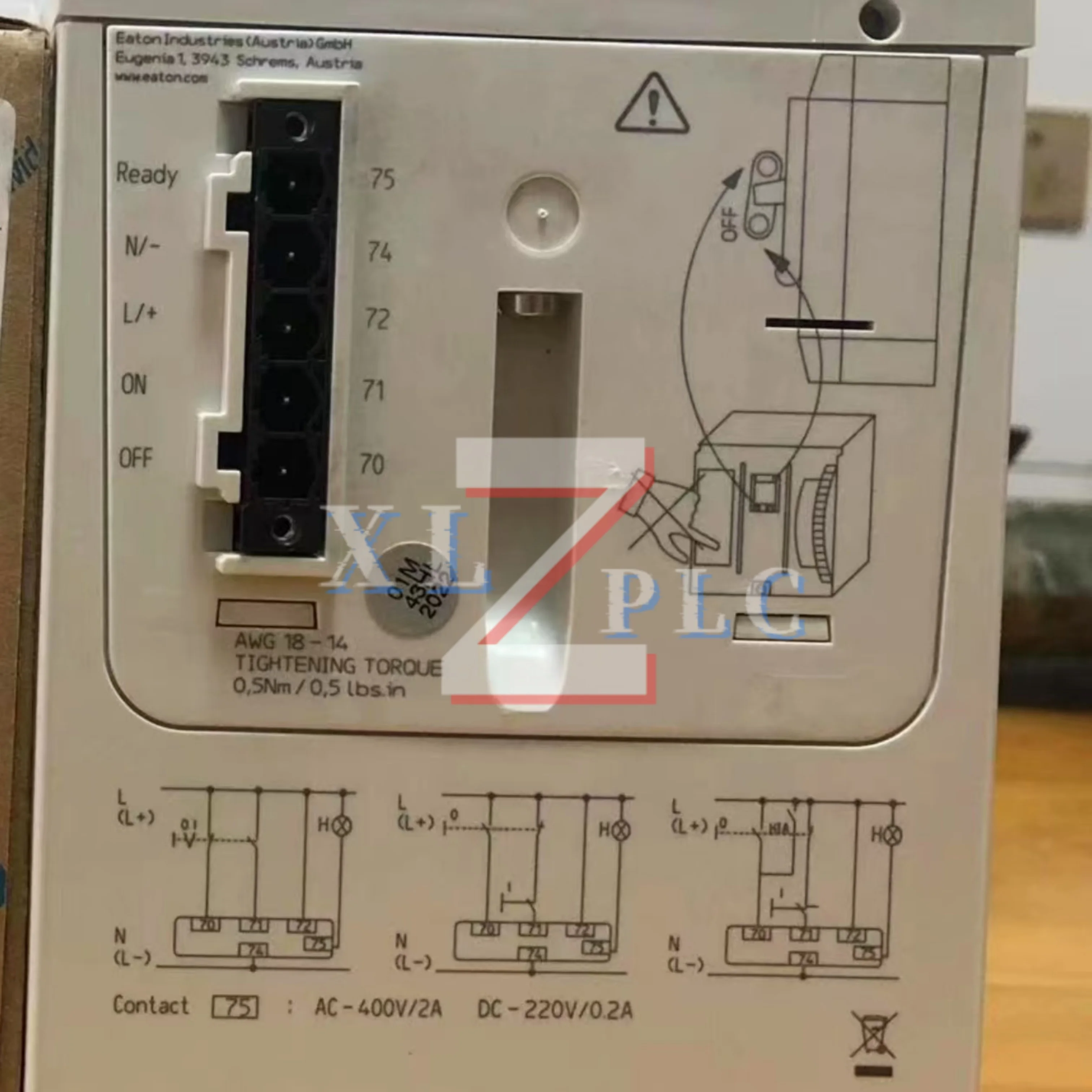 Interruttore automatico nuovo in scatola NZM3-XTVD NZM2-XRD208-240AC