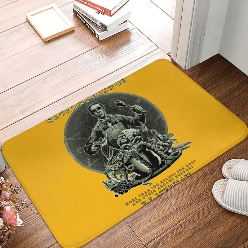 Cooking Call Of Cthulhu Door Floor Bath Kitchen Mats Anti-Slip Indoor Lovecraft Doormat Living Room Entrance Carpet Rug