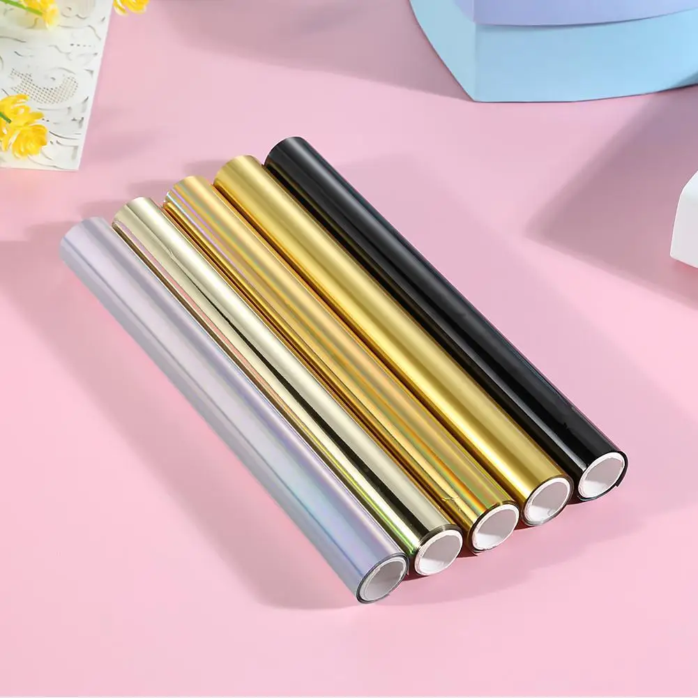 19.3cmx5m Holographic Heat Transfer DIY Crafts Holographic Heat Transfer DIY Crafts Hot Stamping Foil Paper Rolls