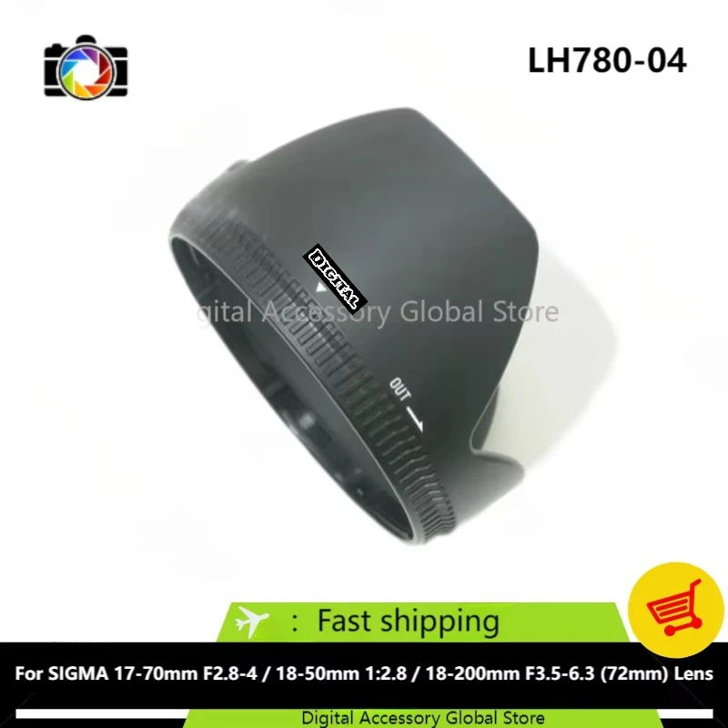 

Новинка Оригинальная передняя крышка LH780-04 детали для SIGMA 17-70 мм Φ/18-50 мм 1:2.8 / 18-200 мм фотообъектив (72 мм)