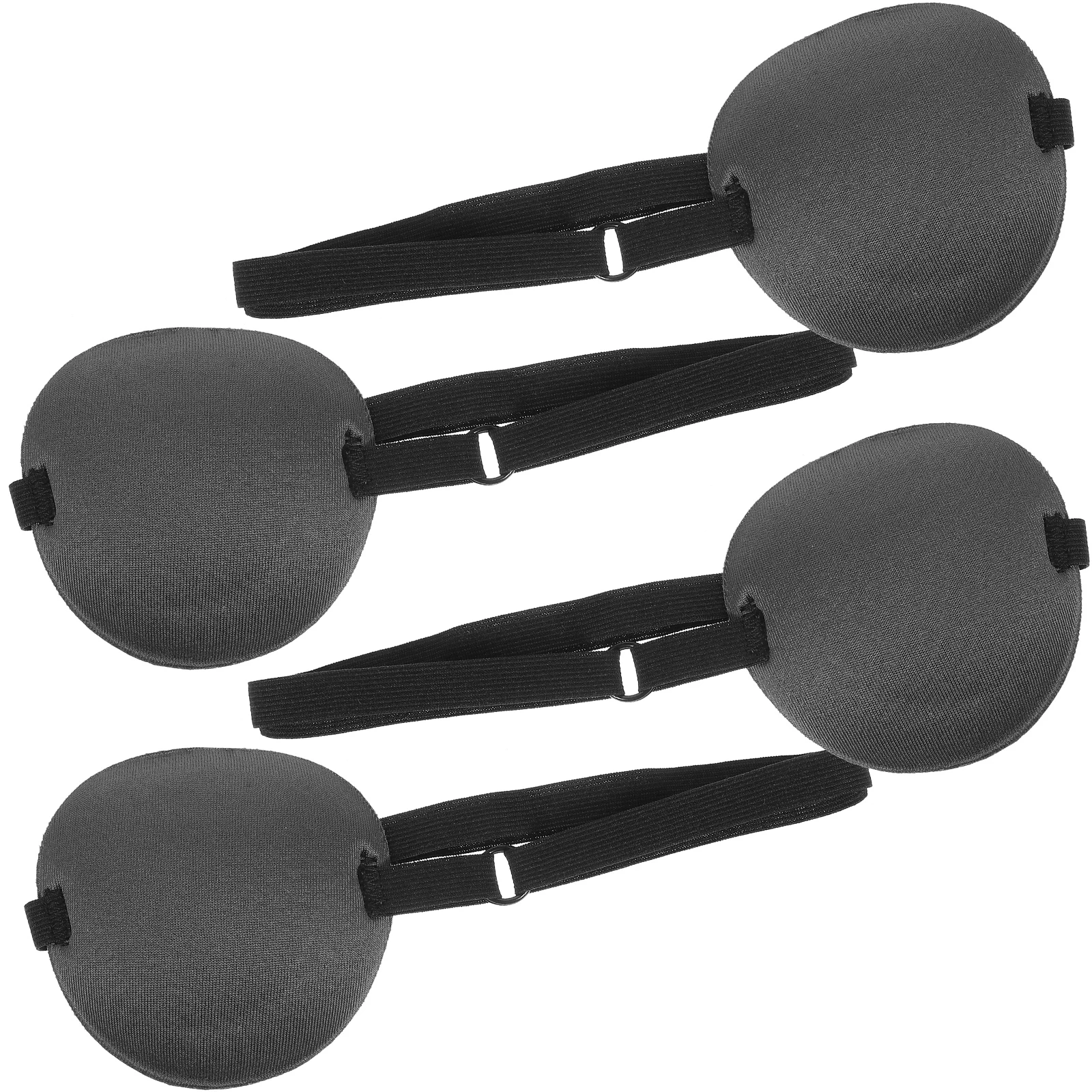 4pcs Masks for Kids Glasses eye Polyester Amblyopia Reusable Washable Breathable Non irritating Strabismus Single Eye