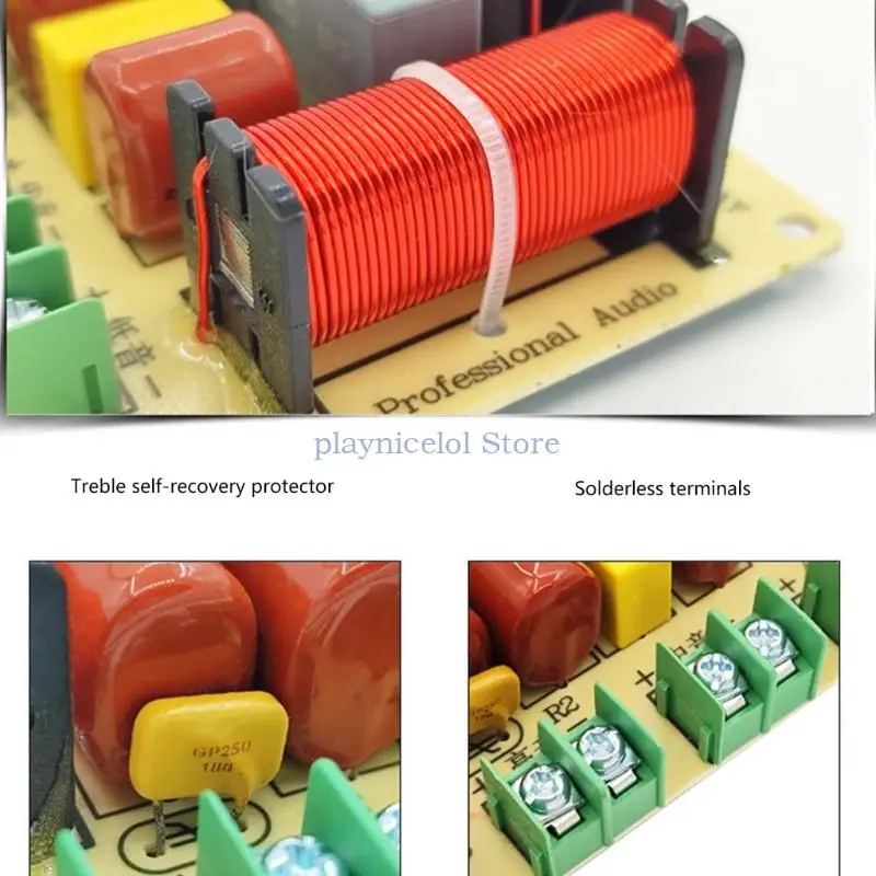 250W Treble Alto Bass Frequency Divider Frequency Divider Crossovers Filters Board Frequency Distributor Module E8BA