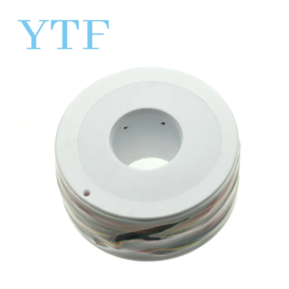 سلك لف نحاسي مطلي بالقصدير 200 متر 0.2 مم، 30AWG سلك معزول 8 ألوان لنماذج PCB Jumper Prototyping