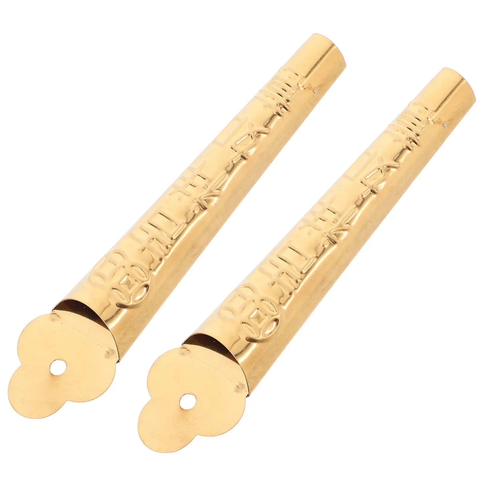 2 Piezas de Porta Incienso Dorado para Montar en la Pared, Sin Taladro, Fácil Instalación, para Sala de Oración, Puerta, Ofrenda a Dios, Decoración de Pared Vintage Elegante, Estilo Chino