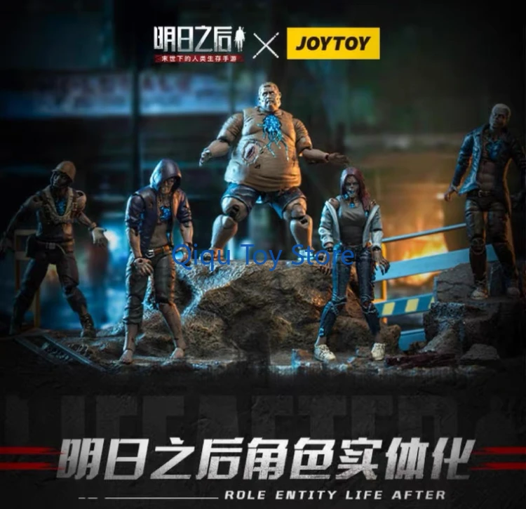 JOYTOY Figurka Akcji 1/18 (5 SZT./ZESTAW) Życie Po Zakażeniu Zombie Anime Kolekcja Model Militarny Resident Evil