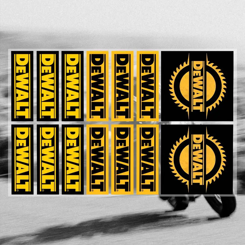 

Высококачественные электроинструменты DEWALT, японская наклейка для мотоцикла, подходит для кузова мотоцикла, светоотражающая наклейка для автомобиля, наклейка на шлем