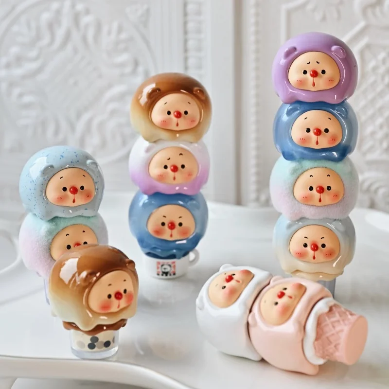 

Oyo Bear Cub Ice Cream Series Blind Box Trendy Mini Doll Gift Garage Kit Ornament Birthday Gift Desktop Collection Cute Toy
