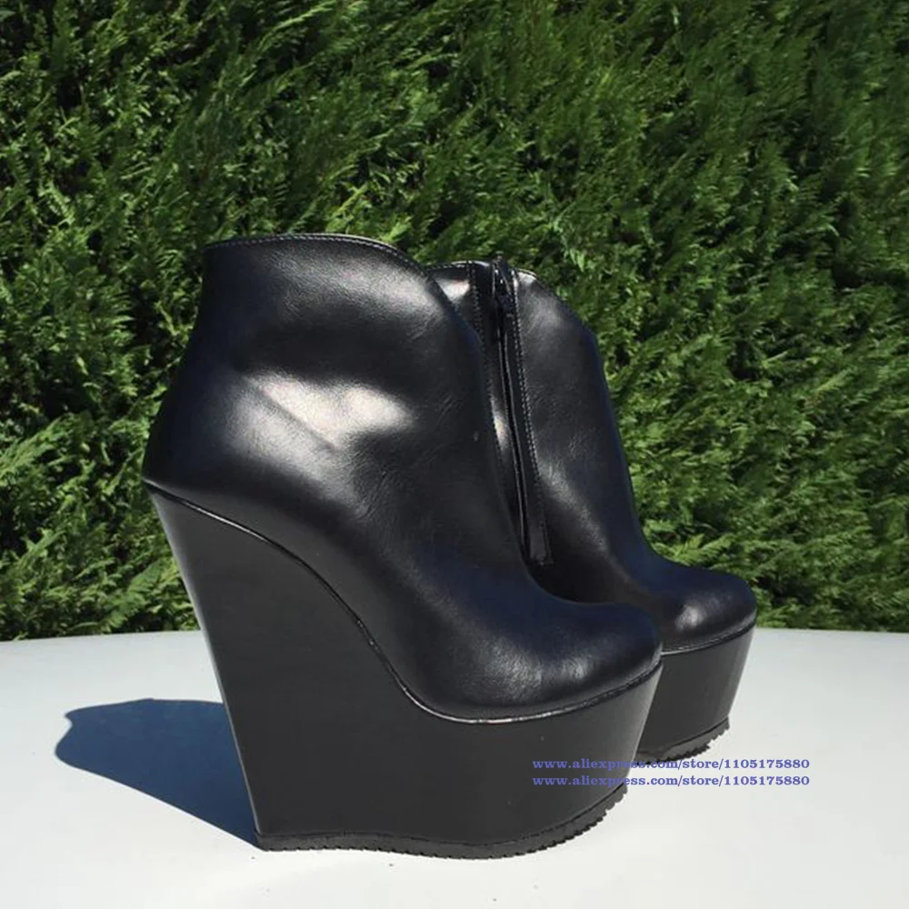 

Черные кожаные ботильоны на платформе с ультравысоким каблуком, дизайнерские туфли для вечеринок, летние женские сандалии