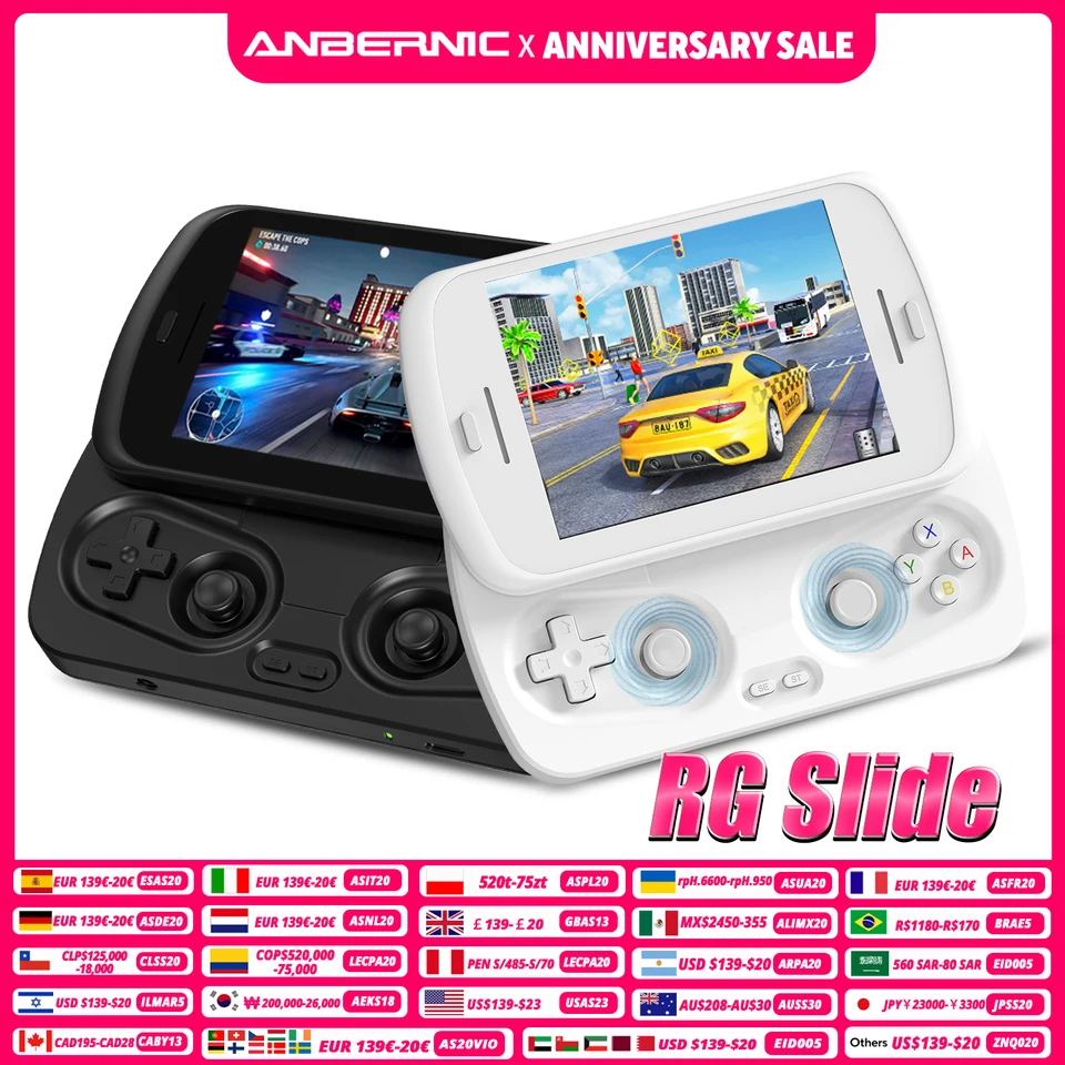 ANBERNIC RG SLIDE ケース付き ANBERNIC 保護カバー RG Slide 用 – anbernic