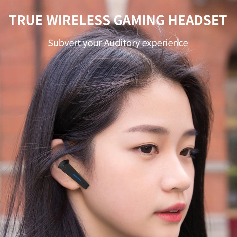 Sem fio gaming earbuds longo tempo de espera fone de ouvido sem fio para homem