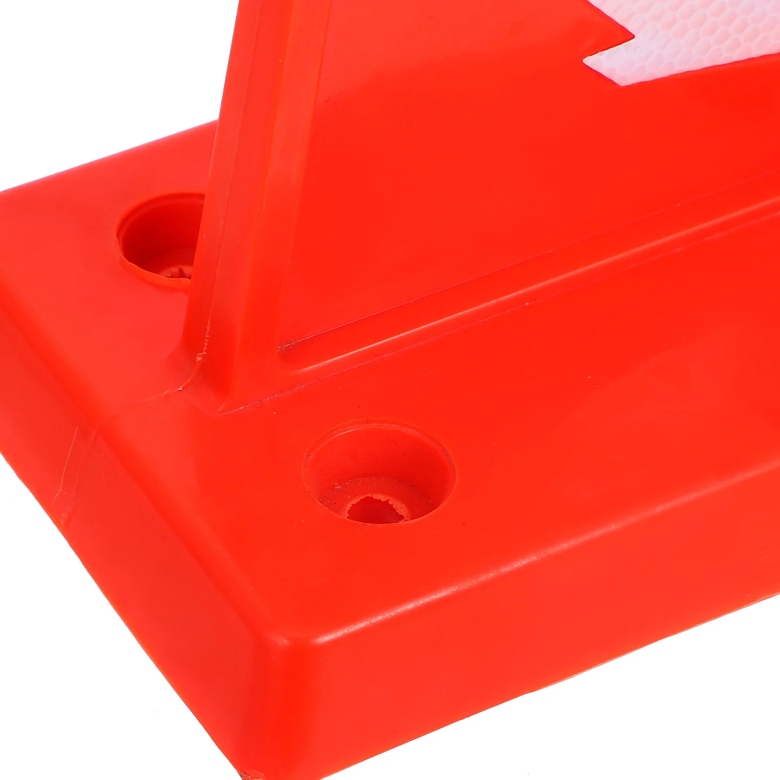 Sinal de aviso de estrada tpu durável reflexivo entrada garagem ao ar livre automóvel desviador cone tráfego sinal de estrada sinais de garagem