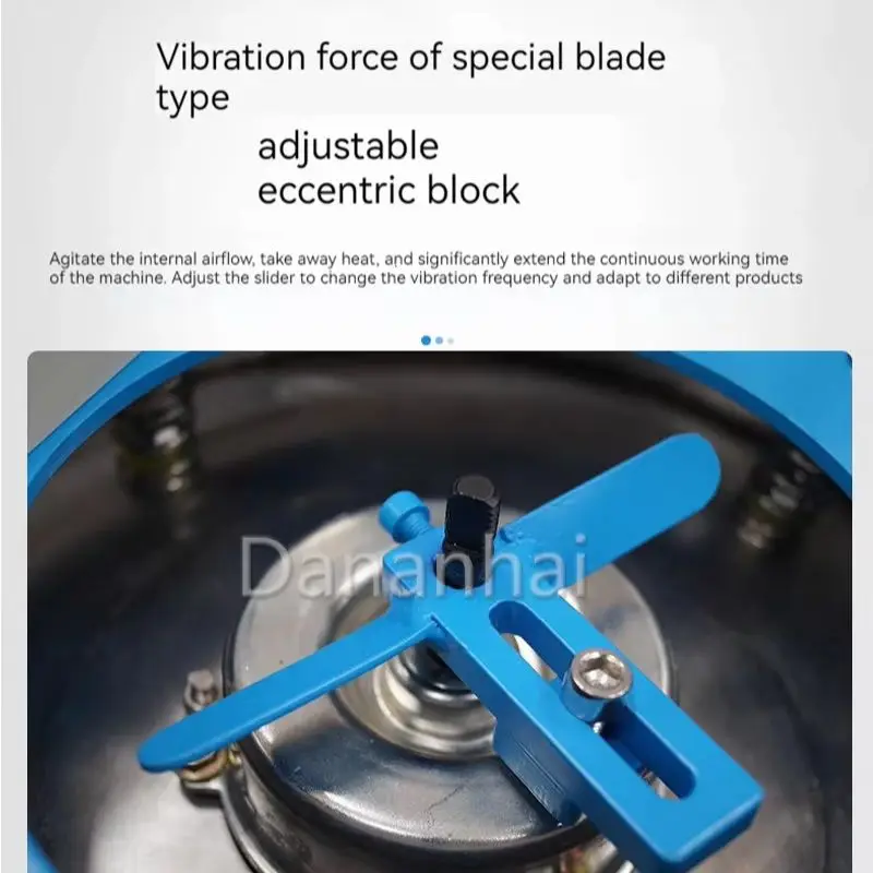 Electric Fine Mesh Sifter, Vibrating Separator Machine, Food Grade Screening Equipment For Starch Production view 5