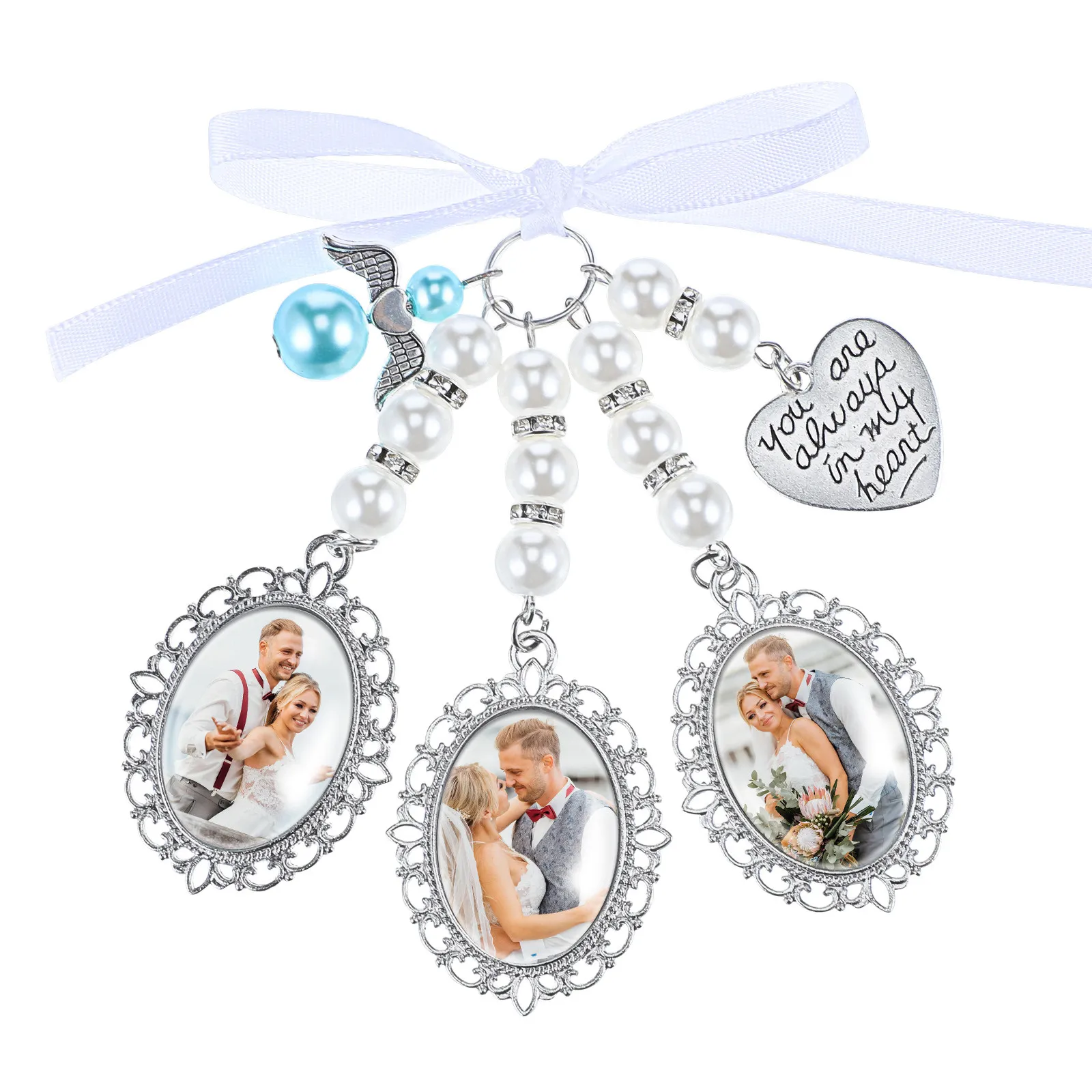 

Набор романтических подвесок-фоторамок «Ты есть моя»: овальные стеклянные и из сплава заготовки для самостоятельного изготовления, для украшения букетов, памятных фото и рукоделия