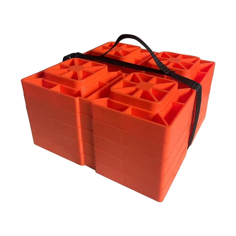 Trailer Camper Stabilization RV Leveling System Pads Plastic Camper Leveler Trailer Caravan Parking Essential Parking Equipment