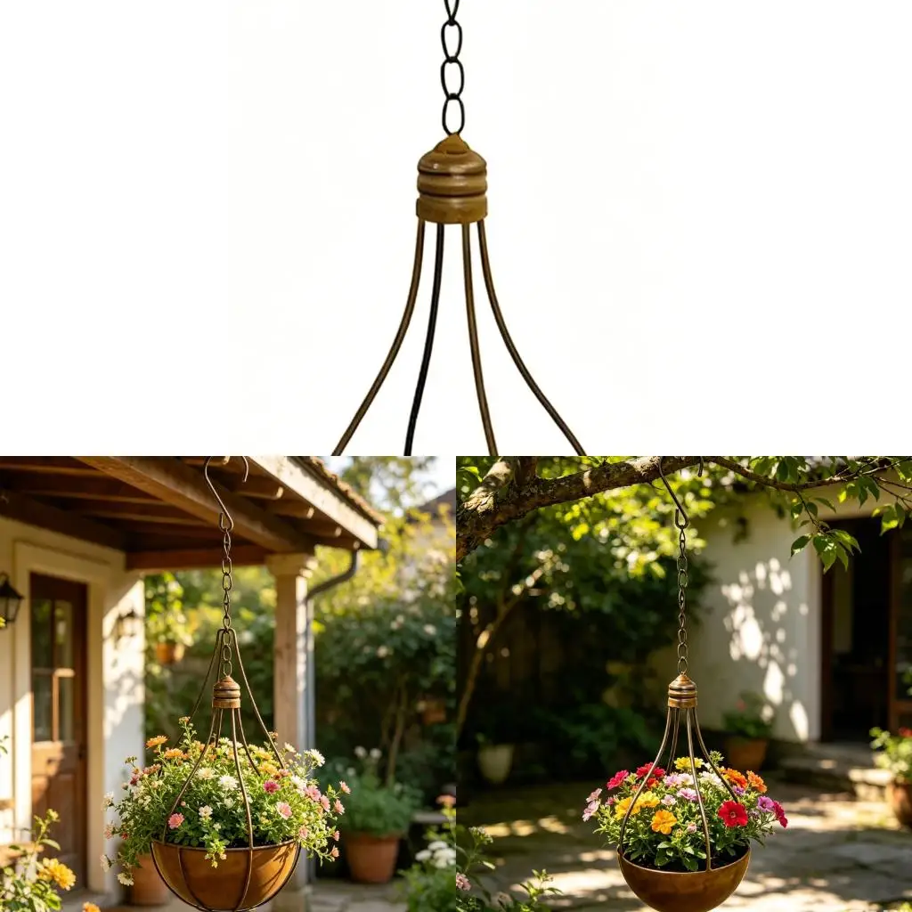  Hanging Flower Vase Flower Arrangement Accessories Plant Pot Balcony Decoration