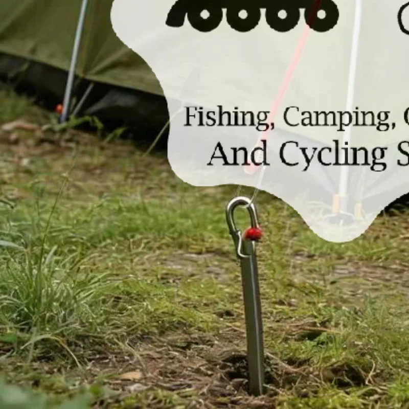 Outdoor Camping Store - 10 Pezzi di Corde per Fissaggio