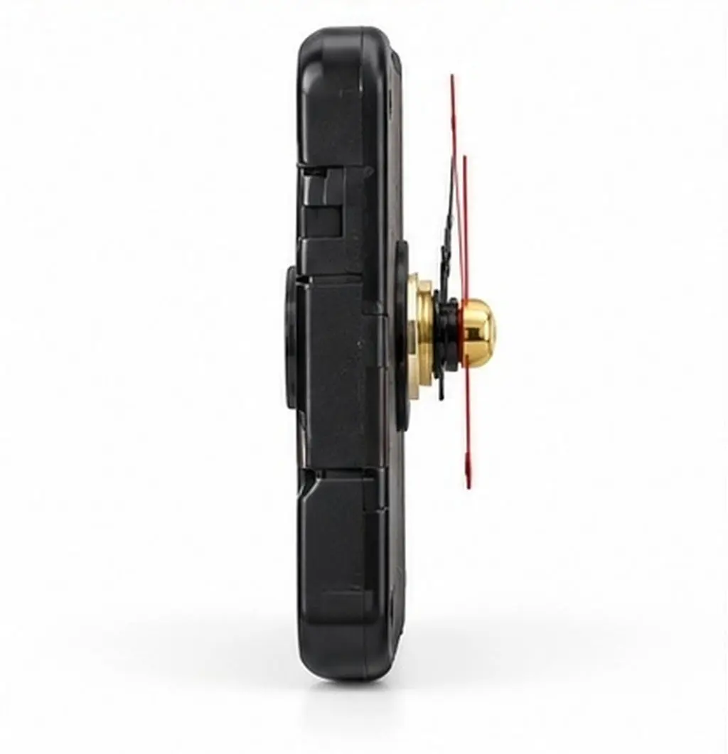1Set Clock Movement Kit Plastic DIY Wall Clock Mechanism for Replacement Repair Or Crafting Excellent Durability Fine Texture