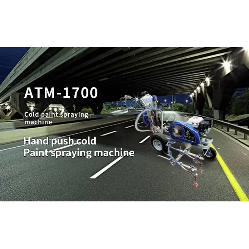 Good Price Road Line Marking Machine Continuous Operation Hand Push Cold Paint Sprayer for Parking Lot Traffic Roads