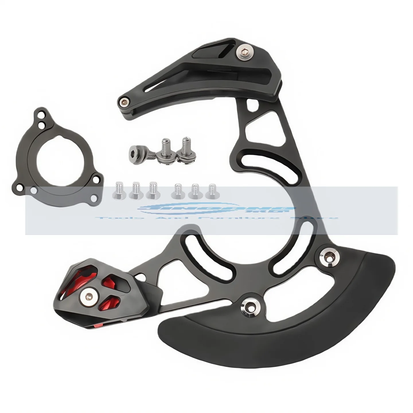 

Mountain Bike Single Disc Chain Guide DH Soft Tail Chain Guard 32T-38T Tooth Disc Chain Stabilizer ISCG03/05