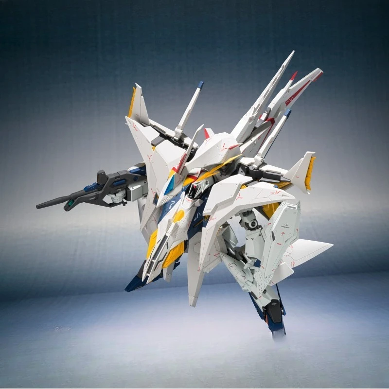 BANDAI Original ROBOT Series《Mobile Suit Gundam: Hathaway's Flash-RX-105 Gundam Xi》Action Figure Modello di assemblaggio Giocattoli da collezione
