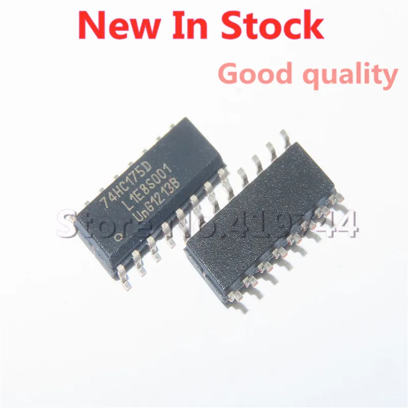 10PCS/LOT 74HC175D 74HC175 SMD SOP-16 Four D type trigger In Stock NEW original IC