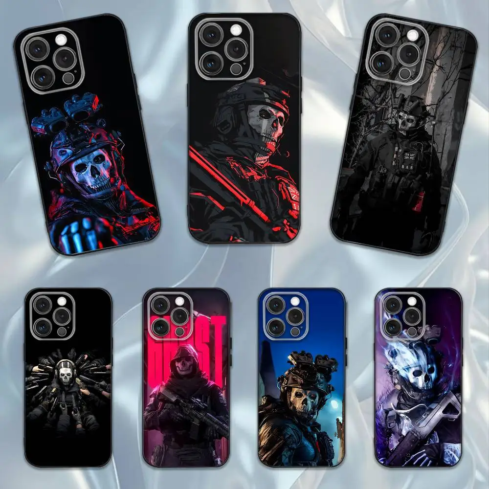 

Call Of Game Duty 2 Phone Case For iPhone 16e,16,15,14,13,12,11,Pro,X,XS,Max,XR,Plus,Mini Soft Black Cover