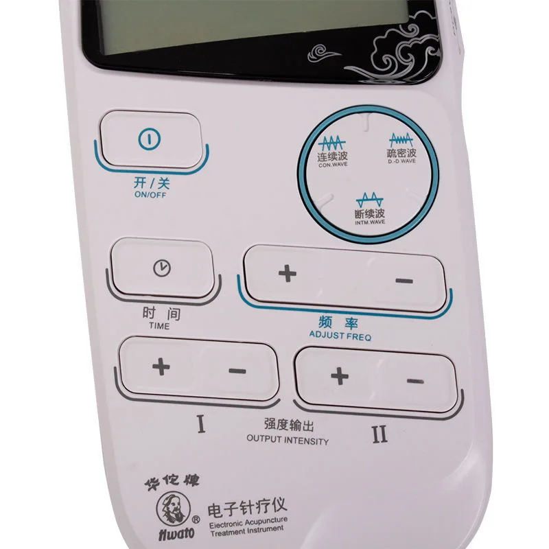 Hwato SDZ-IIB أداة العلاج الطبيعي بالوخز بالإبر الكهربائي مخرج بقناتين #5