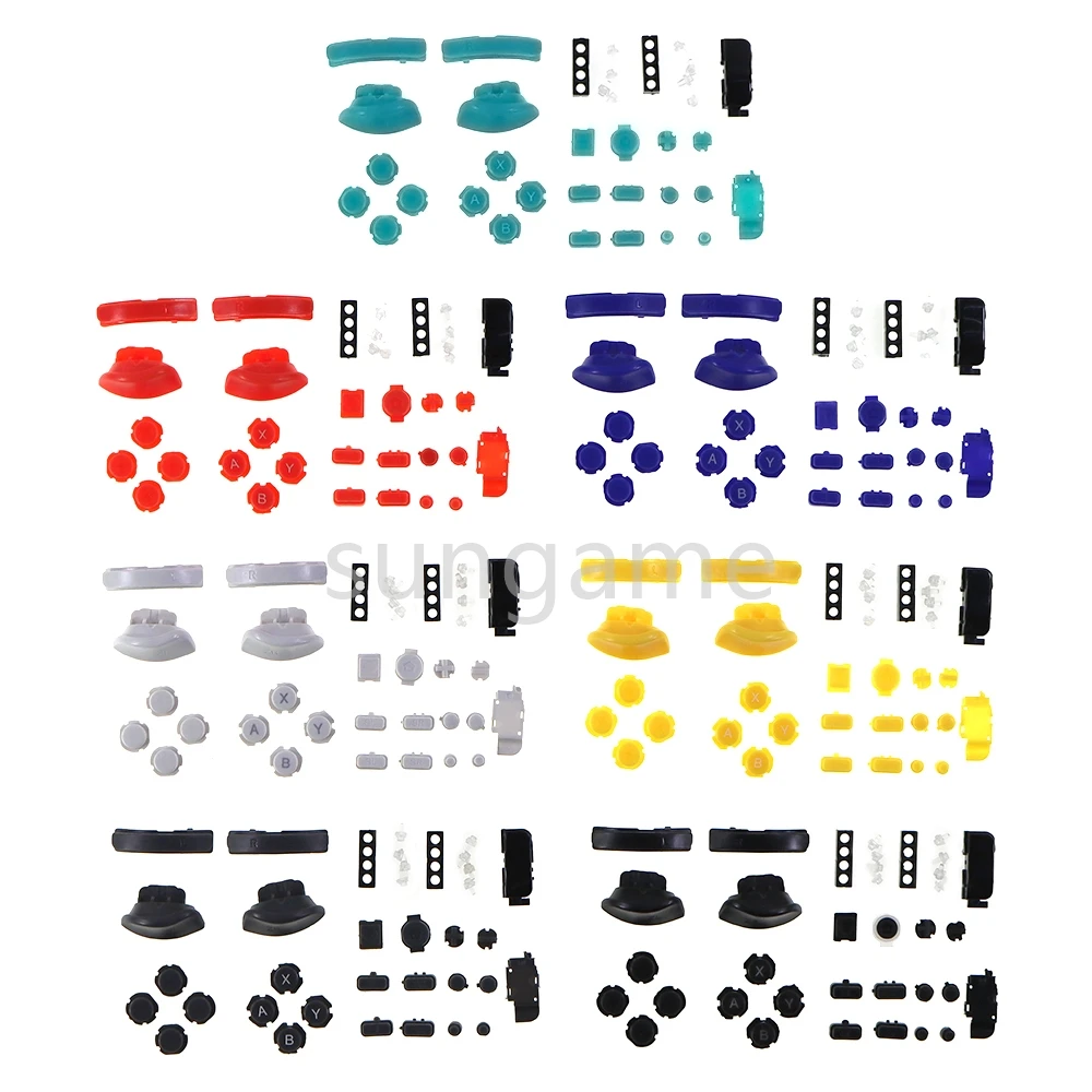 10sets Host Housing Case ABXY Button Direction For Nintend Switch Full Set Key Parts