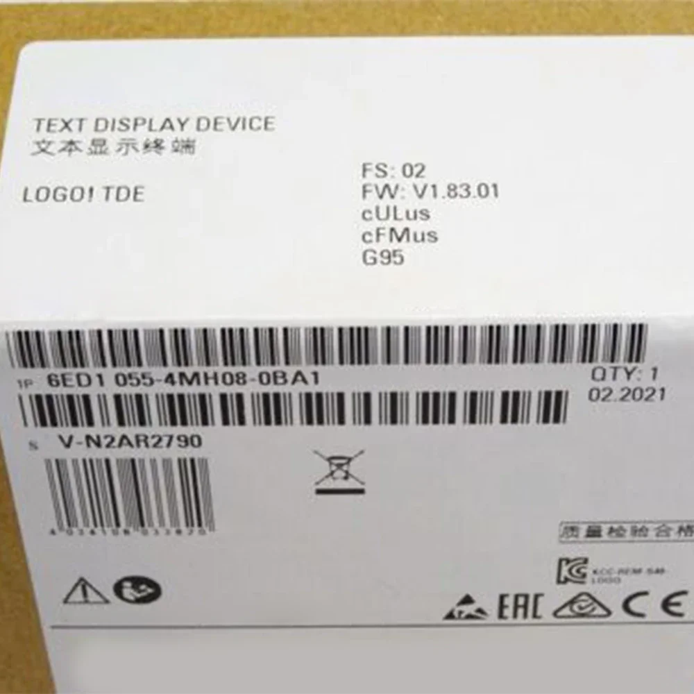 New for Siemens 6ED1055-4MH08-0BA1 6ED1 055-4MH08-0BA1 TD Text Display Screen Module in Box