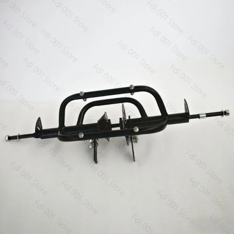 Tricycle Rear Axle Assembly with Basket for Elderly Pedal Trike