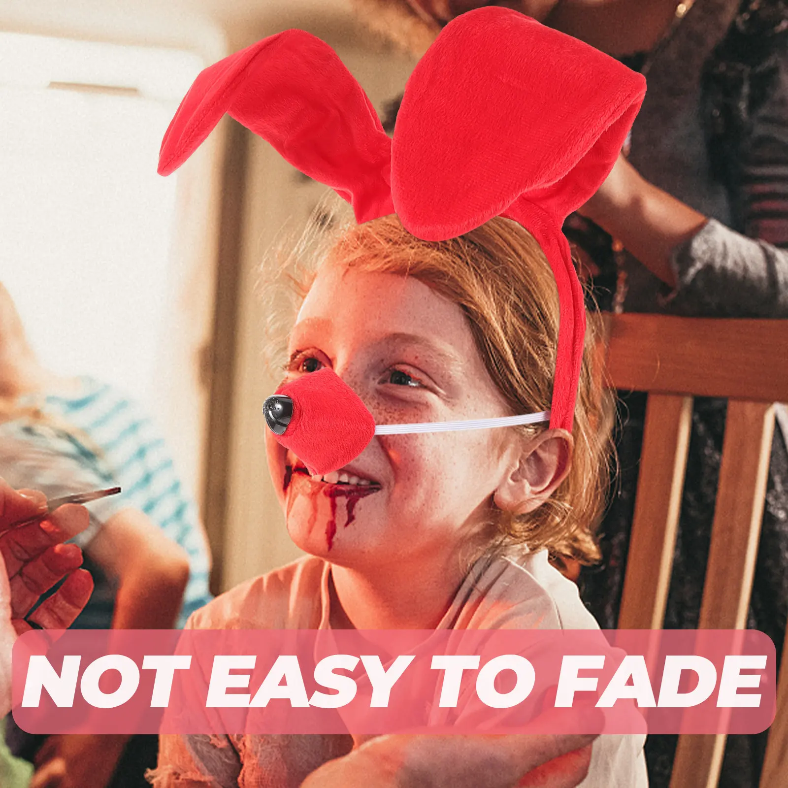 1 Zestaw Opaska na Głowę Jamnika Kostium Uroczy Strój Cosplay dla Dorosłych Akcesoria na Imprezę Halloween Występ Odporny na Zużycie