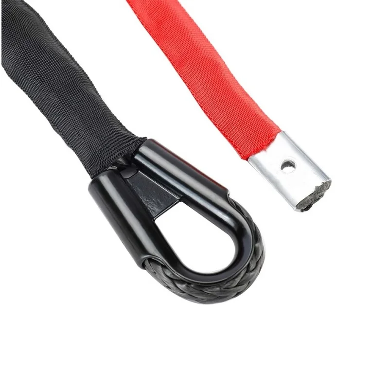 10mm*30m Synthetic Winch Rope Rock Guard Heat Guard Compatible for Accessories ATV UTV 4x4 Car Truck winch cable