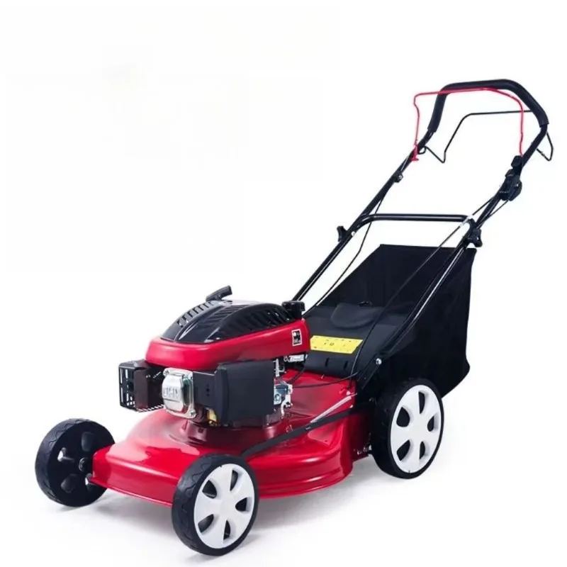 High power lawn mower hand push lawn mowing mower self-propelled pusher weeding garden