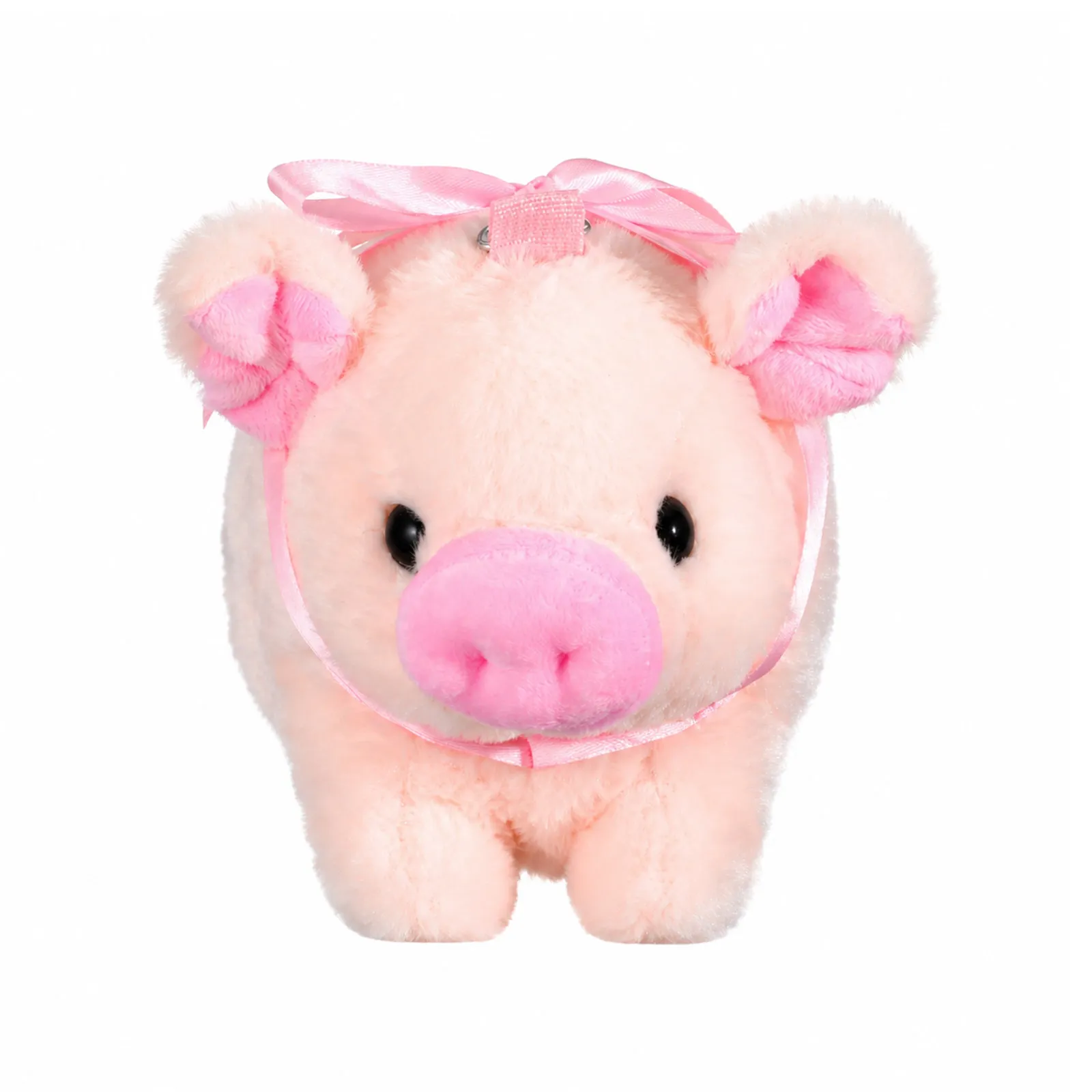 

1Pcs Student Single Shoulder Bag Adorable Pig Pattern Large Capacity Lightweight Messenger Bag for Girls Phone Storage