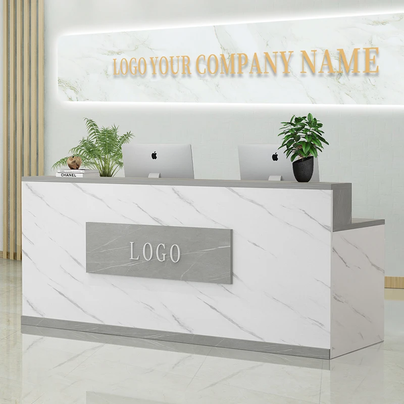 Front Office Desk Salon Reception Cashier Counter Cash Counter Small Reception Desk Shop Counter Bar Meuble Comptoir Furniture