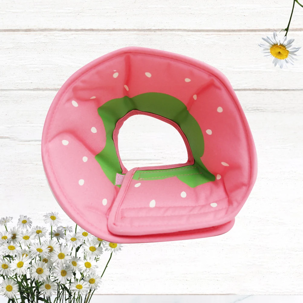

Dog Neck Collar Fruit Pattern Anti-Bite Anti-Scratch Recovery For Pets Post Surgery Wound Healing Small Dogs Cats S