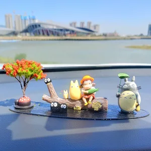 Miyazaki Hayao Anime Ornamente, Model, mein Nachbar Totor, Mann ohne Gesicht, süß, kreativ, Autozubehör, Geschenk 8 Hauptverkaufsstudio Ghibli Leuchten - №4