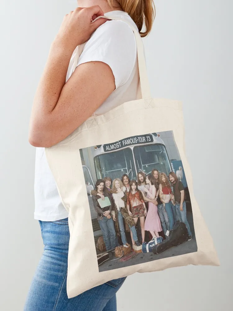 group shot movie - Tote Bag Shopper handbag Women's bags shopping bags foldable
