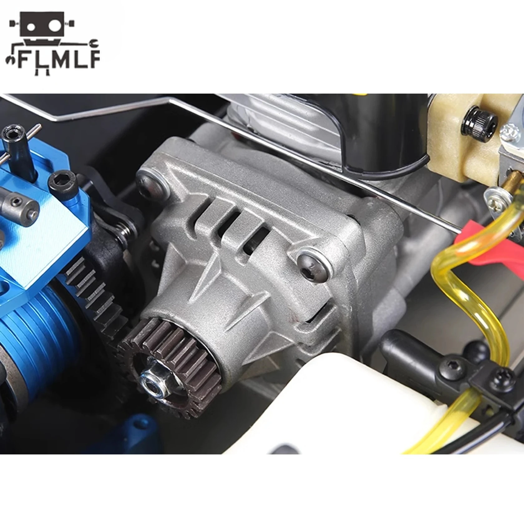 Metalen Hex Koppelingsbel en Tandwiel 19T Of Koppeling Montage voor 1/5 Losi 5ive T ROFUN ROVAN LT KingmotorX2 Truck Onderdelen