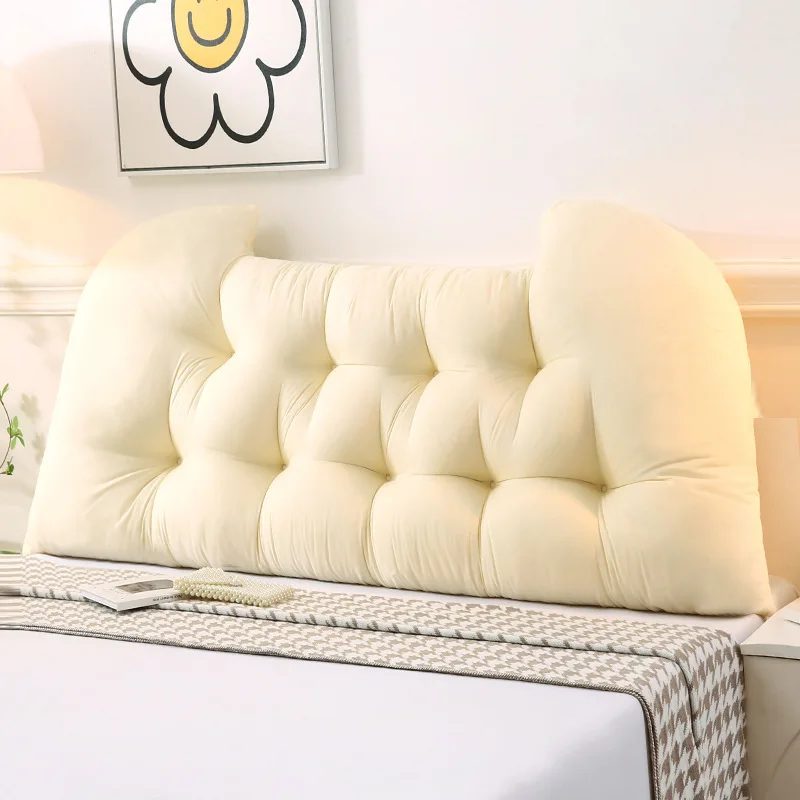 

2025 new modern wind bed waist cushion sofa pillow bedroom dormitory bedside backrest soft bag anti-collision
