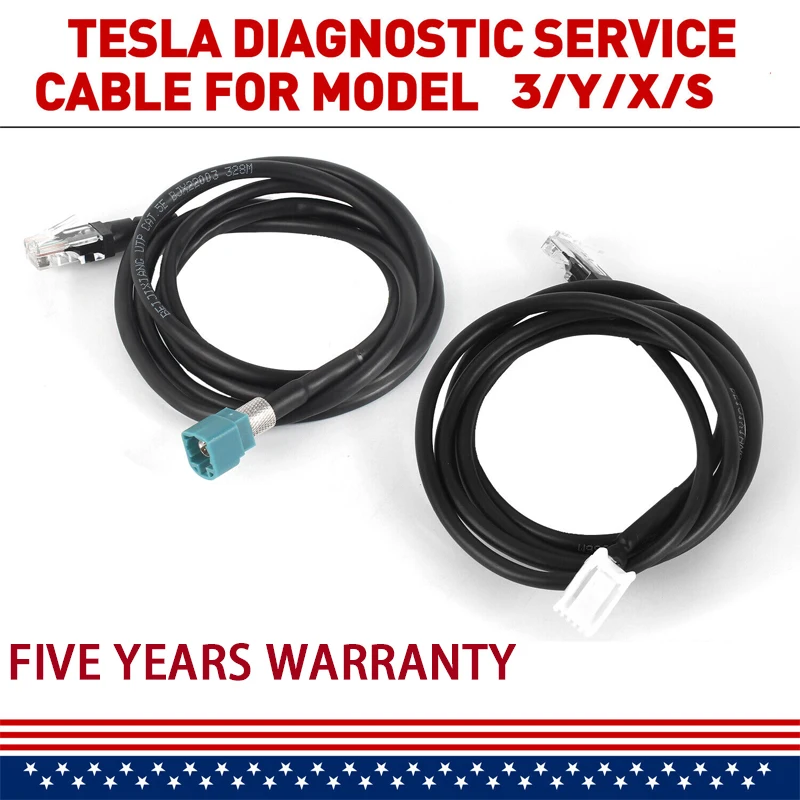 1137658-00-A 1013230-00-A Diagnostic Service Cable 5ft Fit Toolbox 2 & 3 For Model S X Model 3 Y