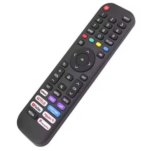 Universal Remote for All Hisense TV Remote Replacement Smart TV Remote for Hisense 4K UHD Android Smart TV with Netflix Prime