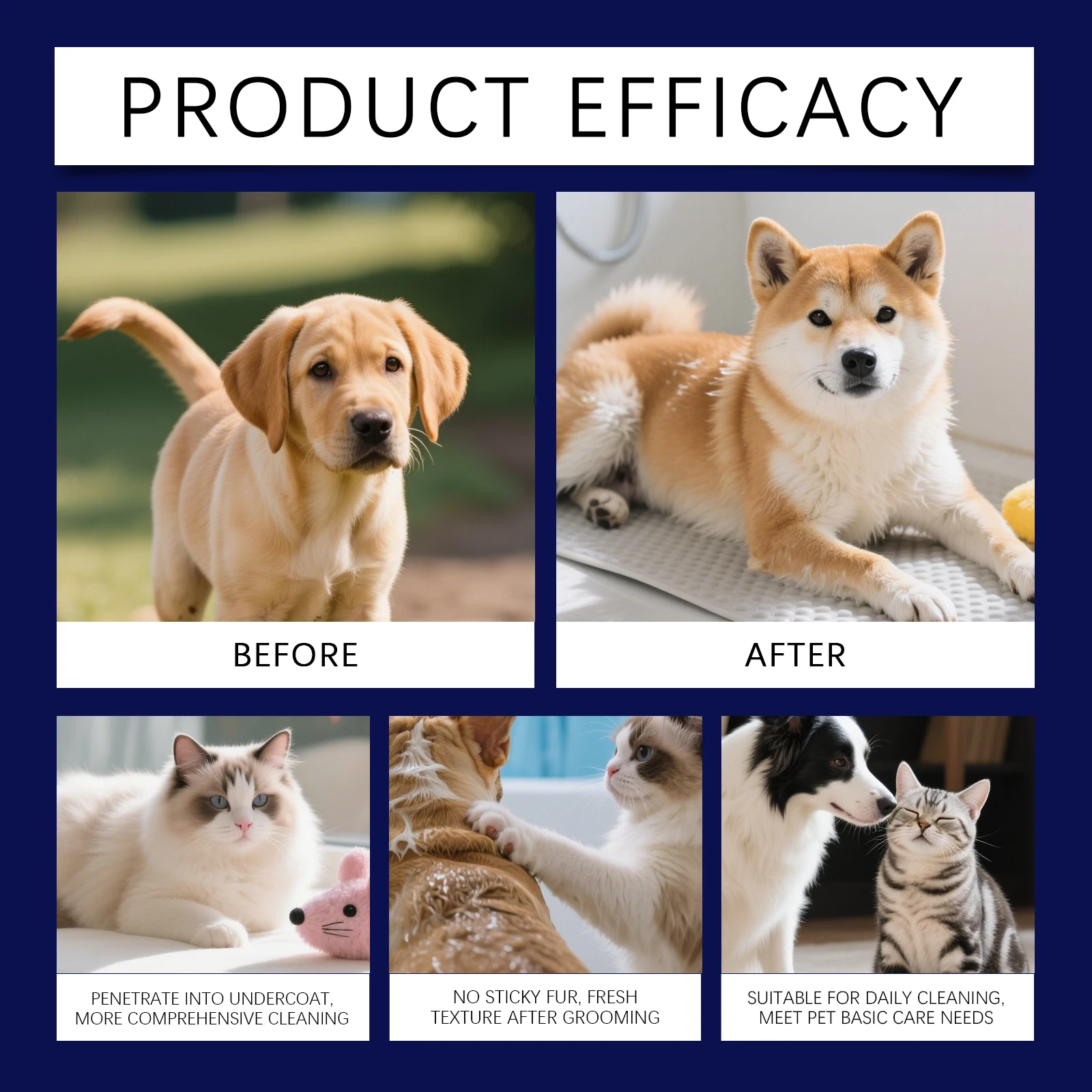 Pet Fur Detangling Spray 4