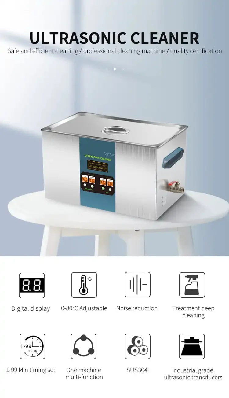 

Good Quality Ultrasonic Bath Lab 22l 480W Ultrasonic Cleaner Digital For Laboratory Instruments