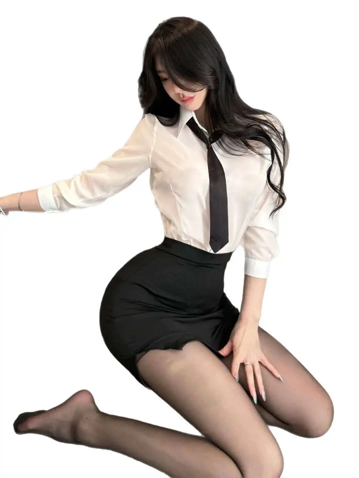 مثير الرغبة النقية الورك حزمة تنورة أمين موحدة تأثيري إغراء ملهى ليلي تنورة مجموعات الساحرة رقيقة أنيقة عادية W4QA