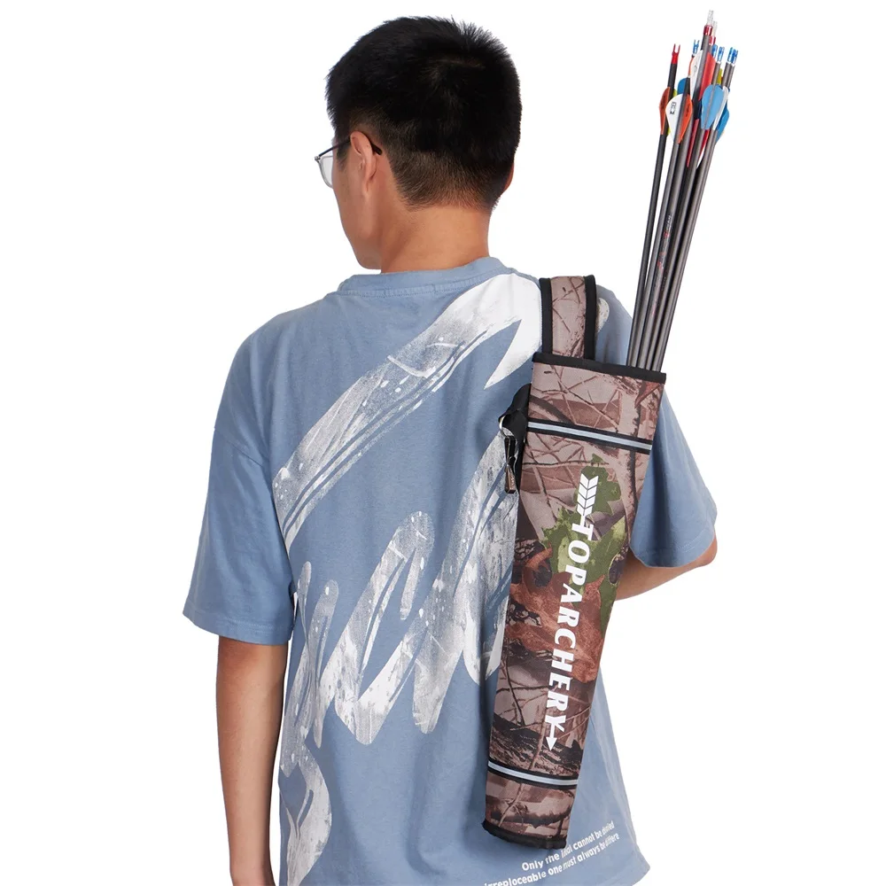 Bolsa quiver nailon gran capacidad TOPARCHERTY para arco recurvo - imagen 5